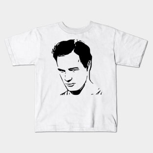 Marlon Brando  Stencil Artwork Kids T-Shirt